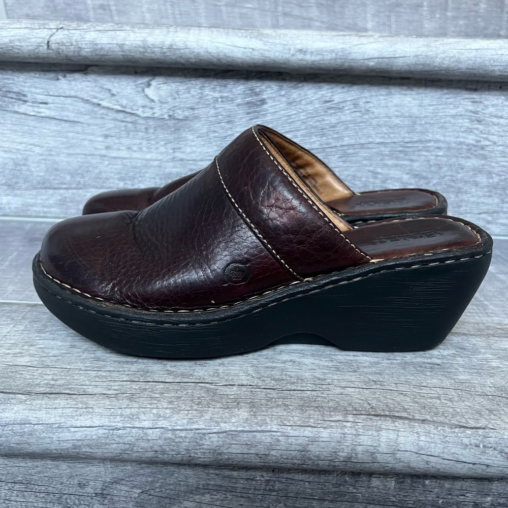 Born Leather Mules Size 8 - Picture 2 of 10